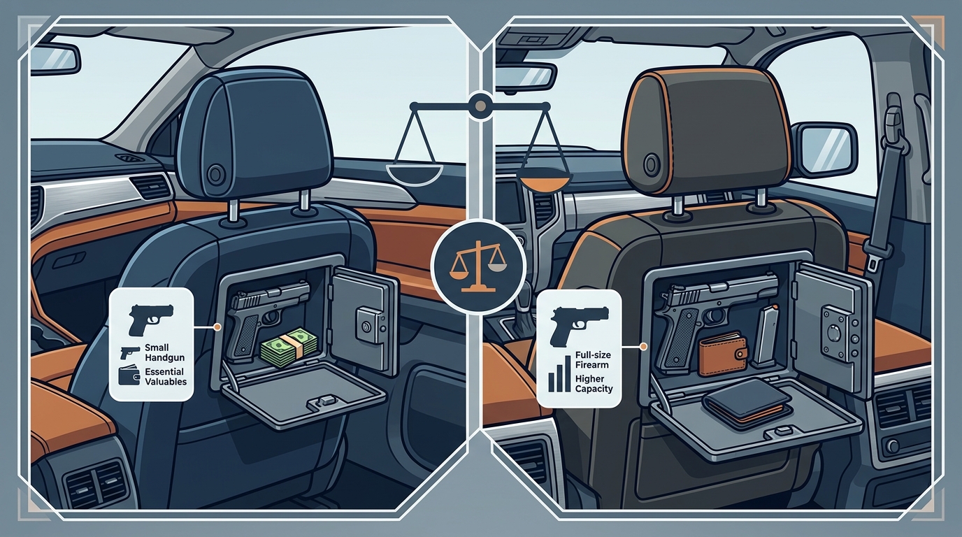 The Compact vs. The Vulcan: Which Headrest Safe Is Right for You