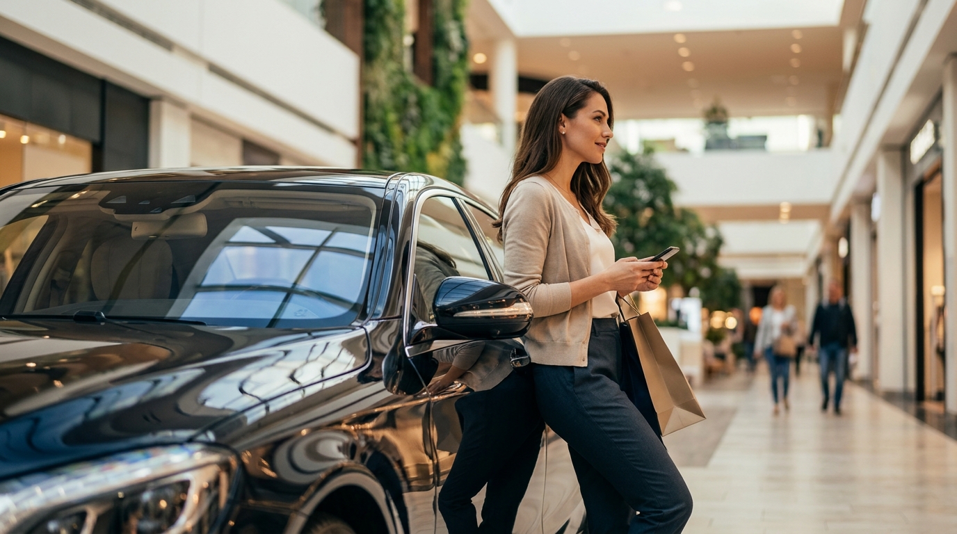 Can I Drop My Car Off for Detailing at a Mall?