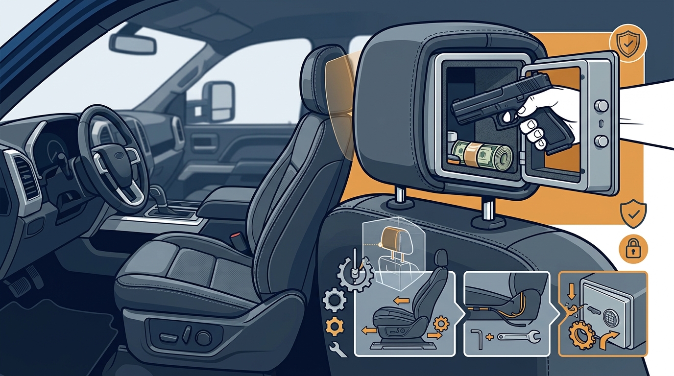 Hidden Gun Safe for Truck: Installation Guide & Security Tips