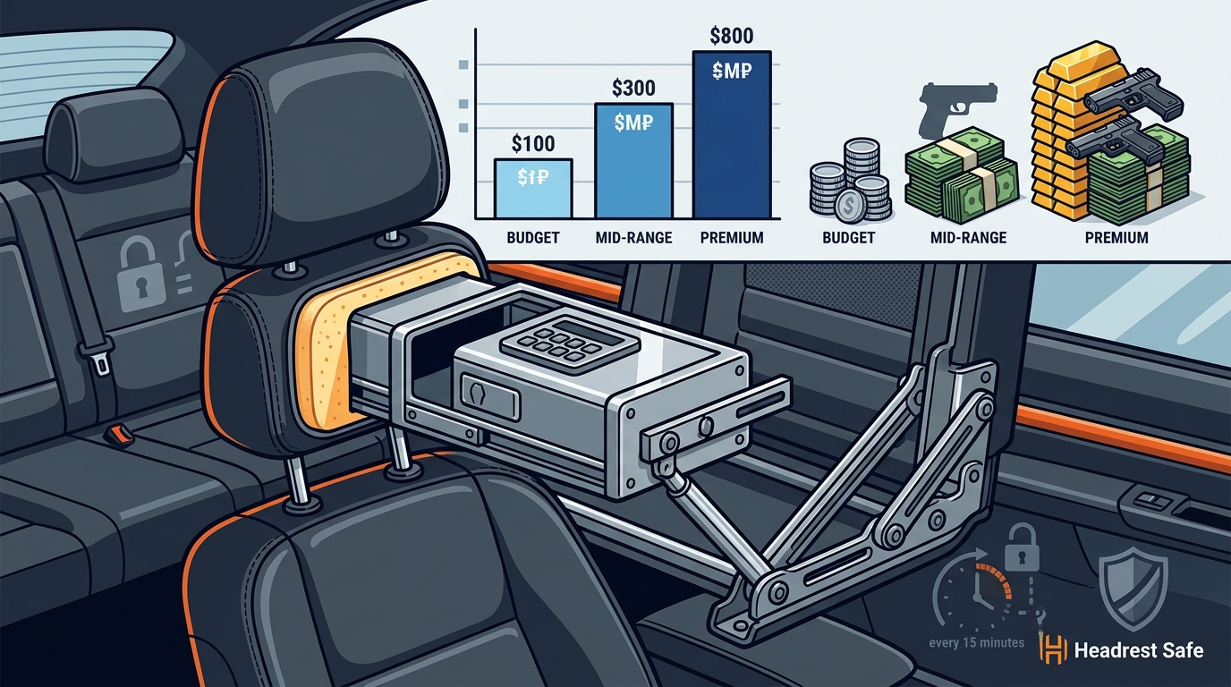 Hidden Headrest Safe Price Range: What to Expect in 2026