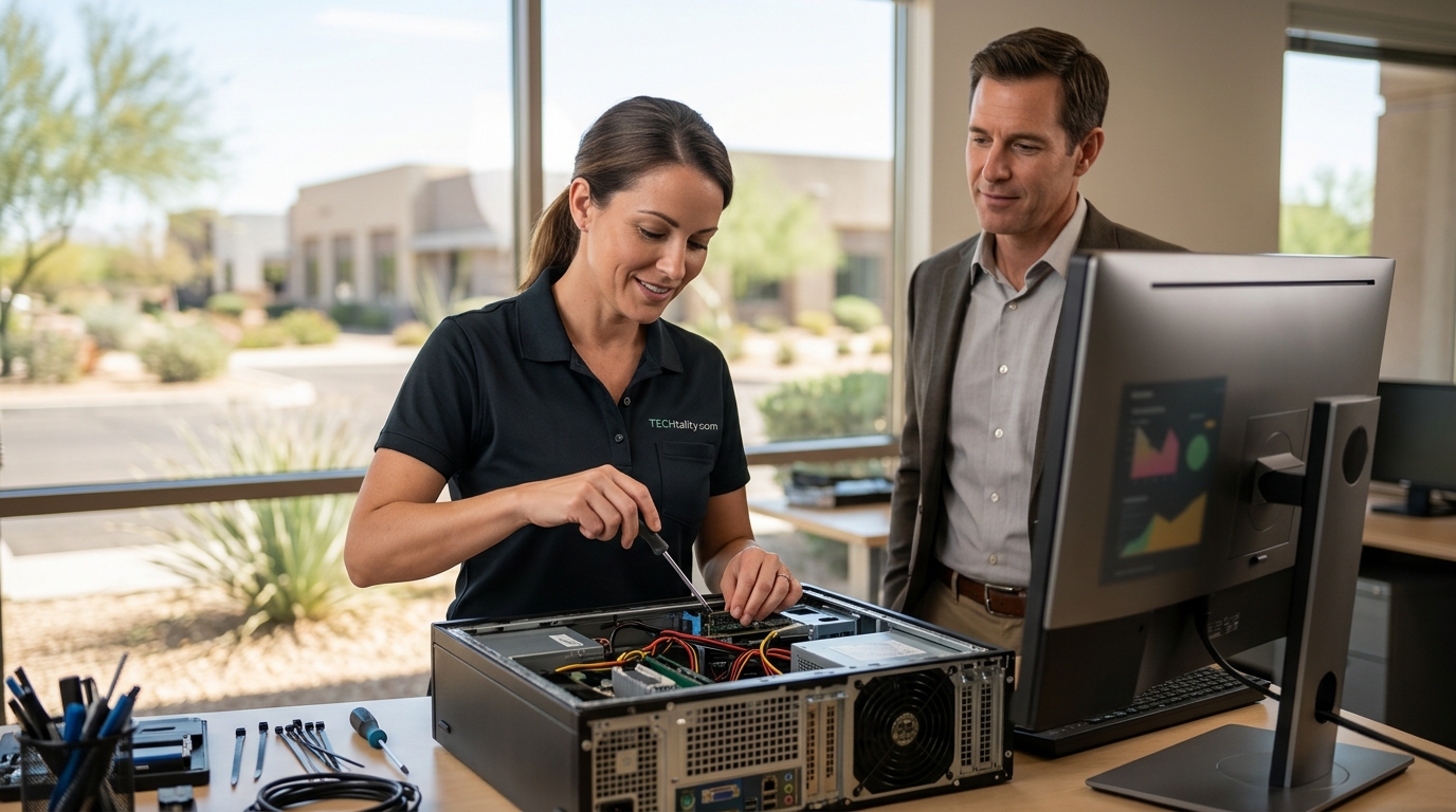 On-Site Computer Repair Costs in Arizona: 2026 Pricing Guide