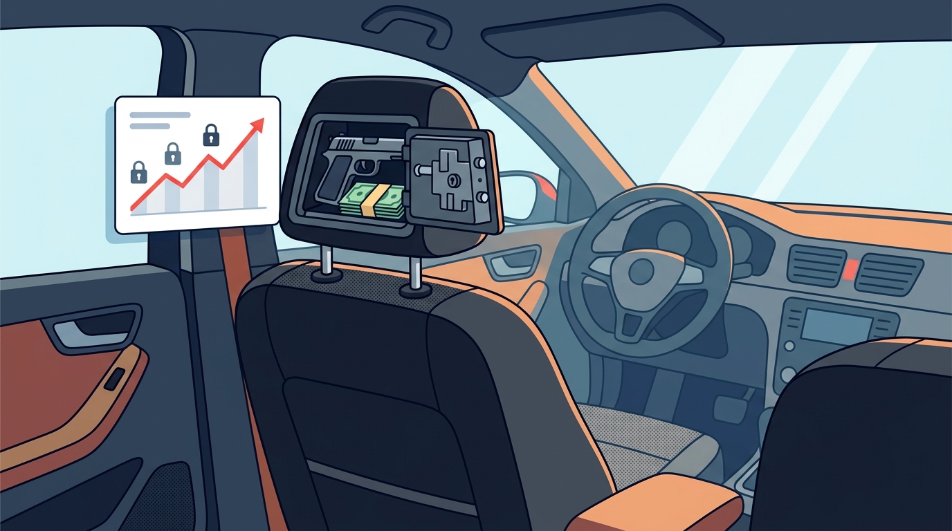 Best Hidden Gun Safes for Sedans: Secure & Discreet Options