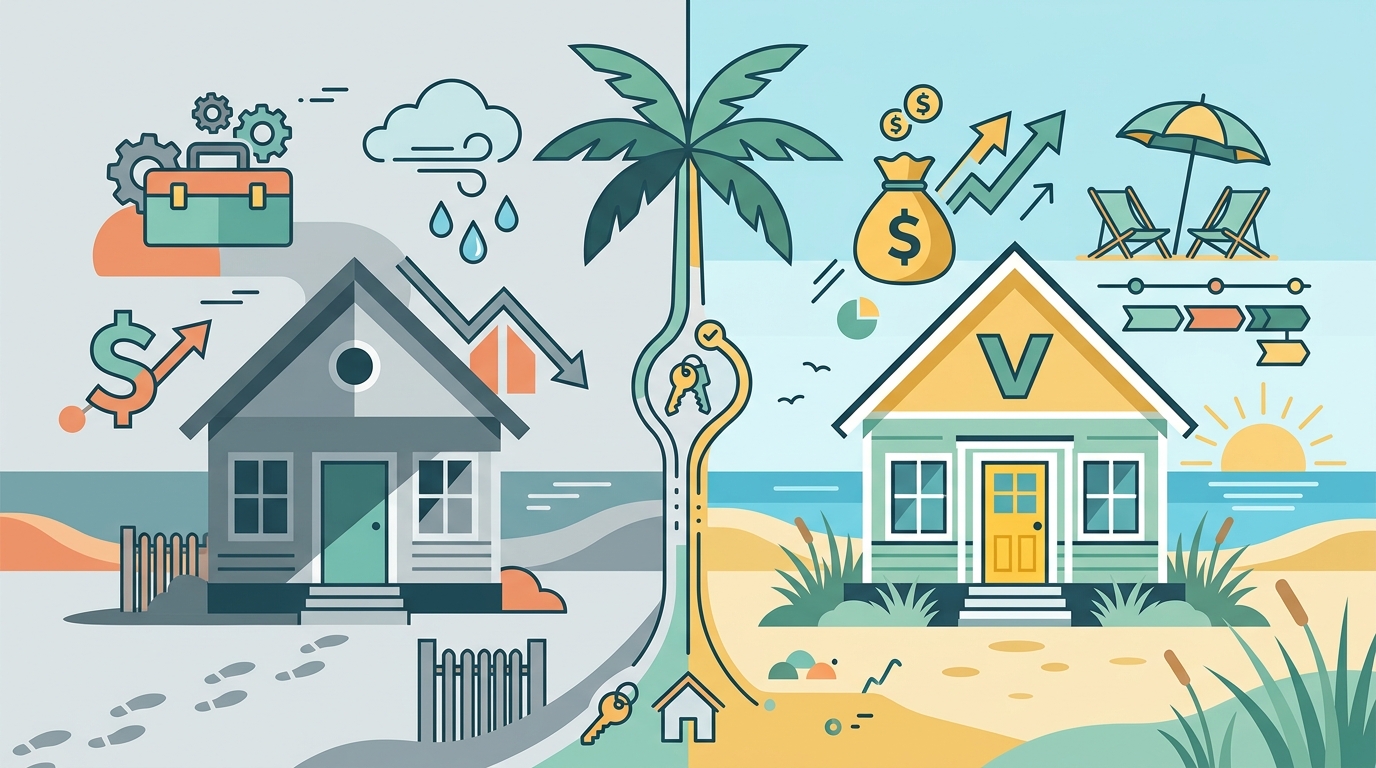 Pros and Cons of Buying a Vacation Rental in South Bethany