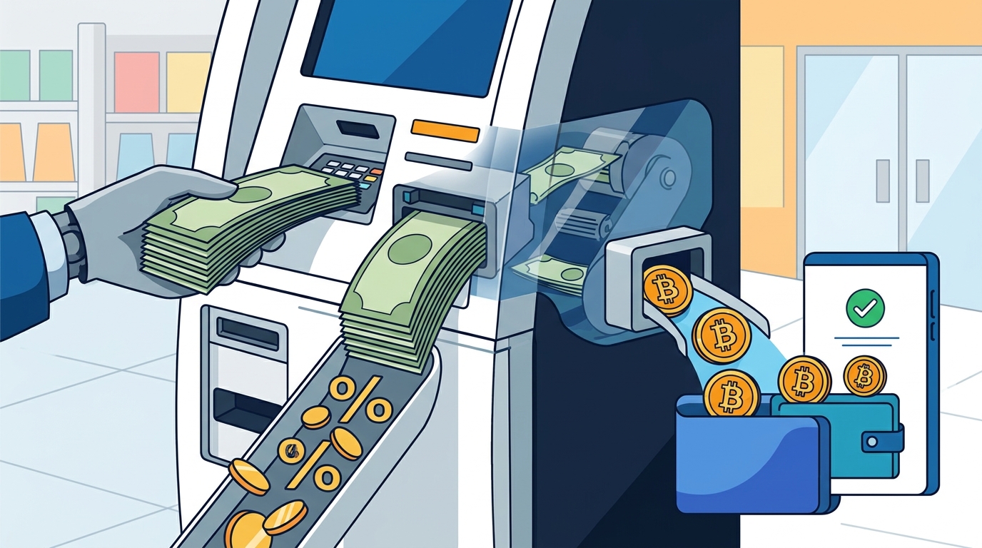 Cash to Crypto Kiosk Fees: What You Need to Know