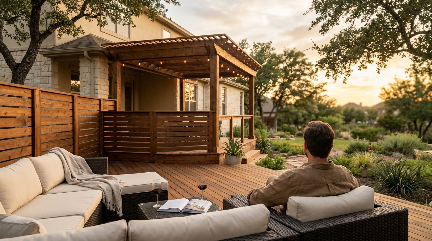Who Does Deck, Fence & Pergola Staining in San Antonio?