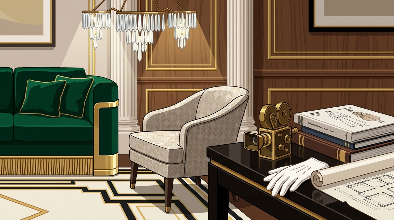 Hollywood Glamour & American Elegance in Luxury Design