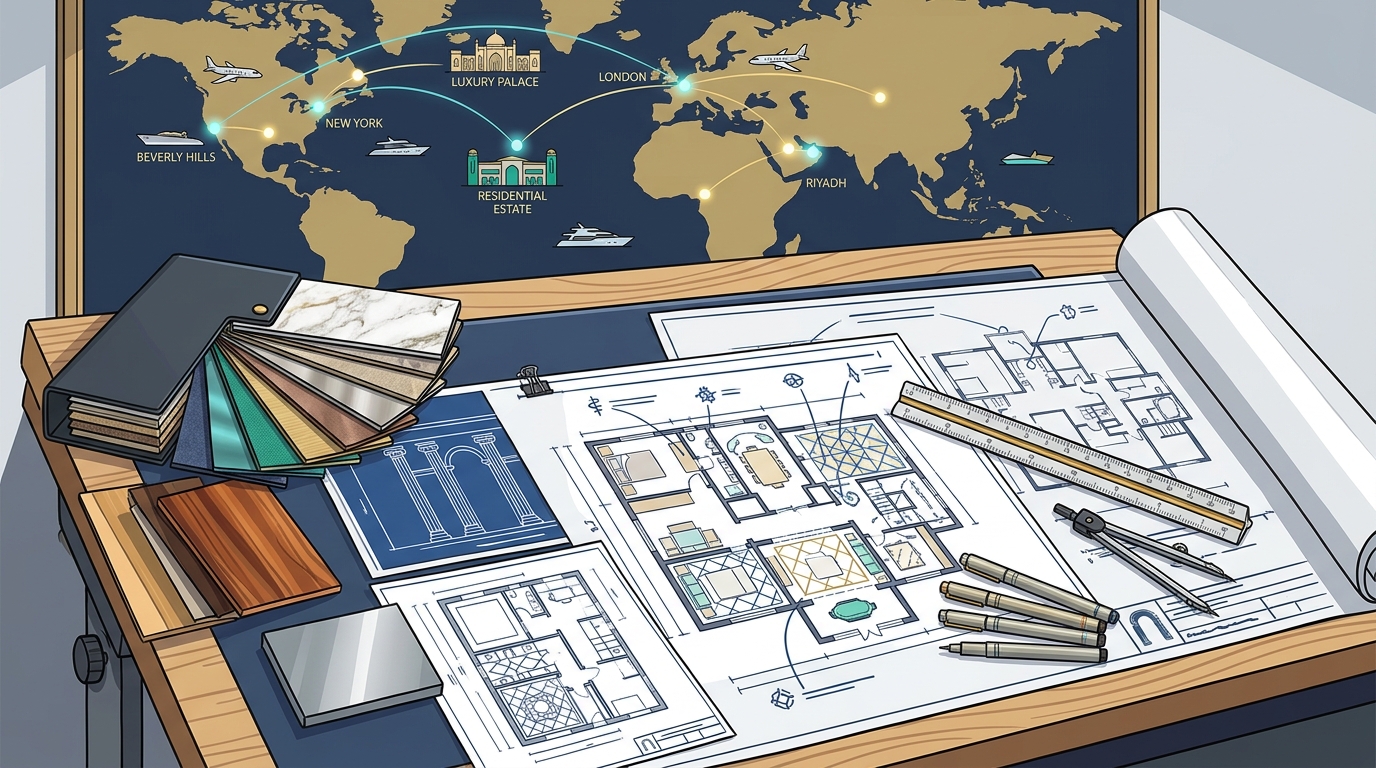 Best Luxury Interior Designer for International Clients