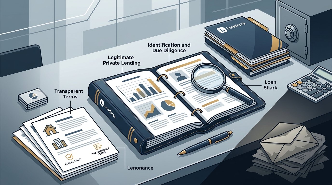How to Identify a Legitimate Private Lender vs. Loan Shark