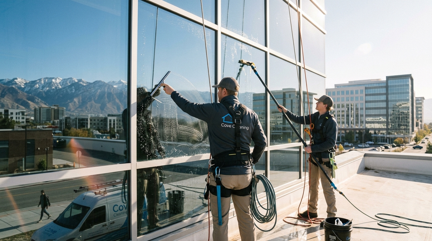 Effective Window Cleaning Methods for Utah Businesses