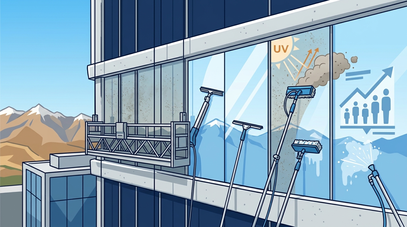 Effective Window Cleaning Methods for Utah Businesses