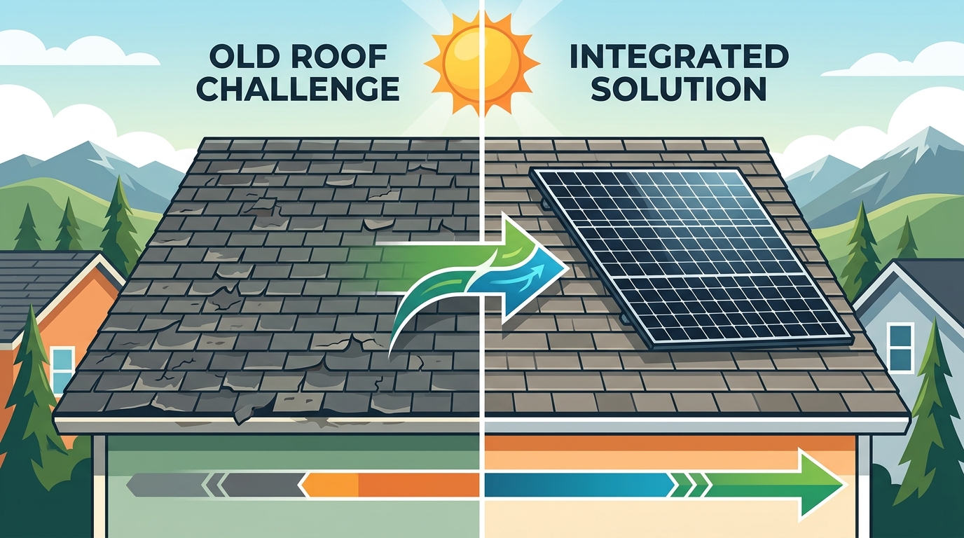 Solar and Roof Replacement in Colorado: One Company Solution