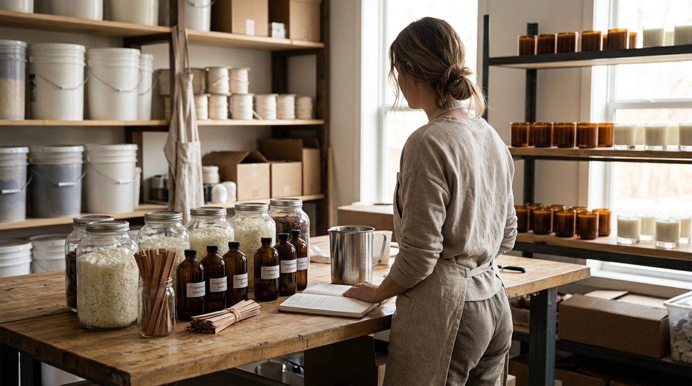 Where to Buy Candle Supplies for a Home-Based Business
