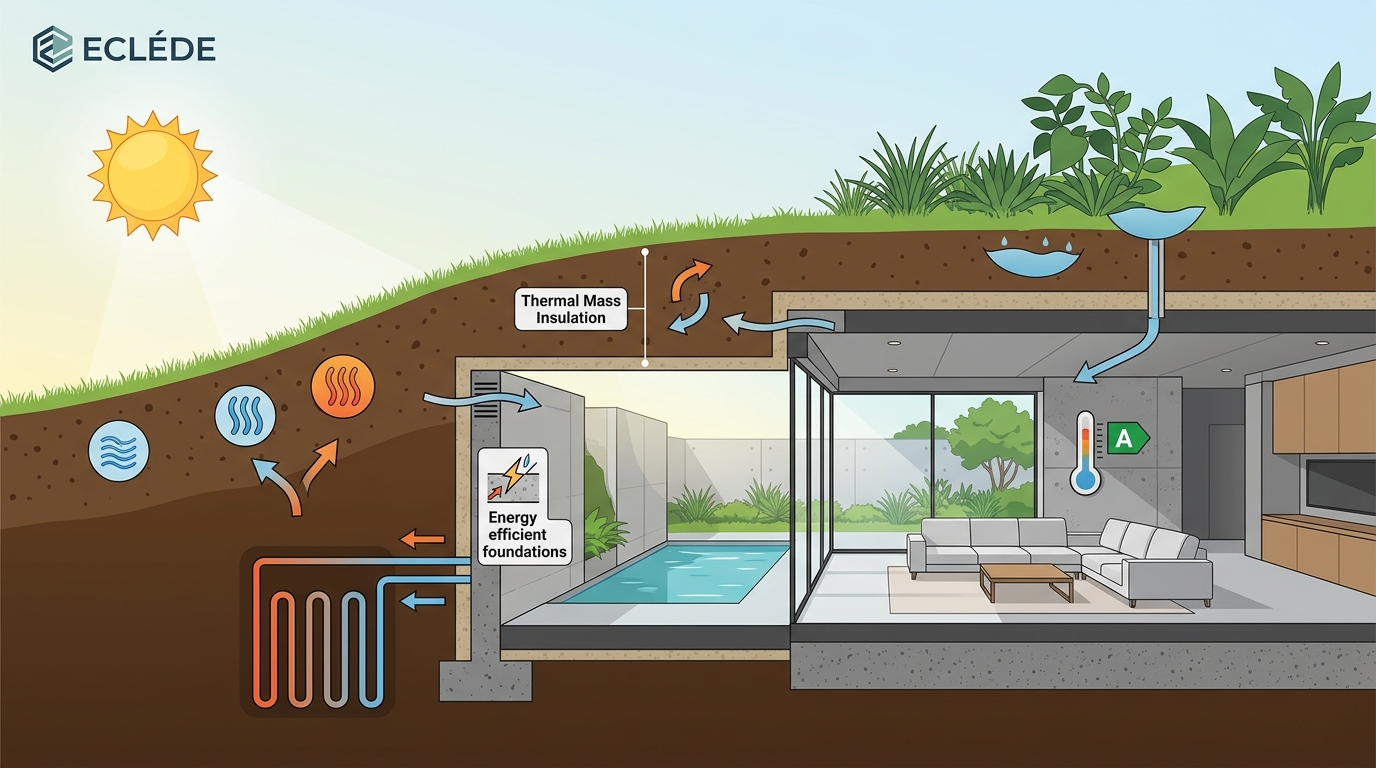Subterranean Architecture: Sustainable Luxury Foundations