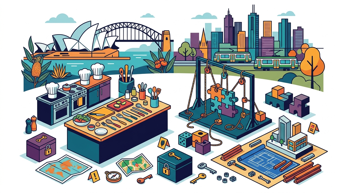 Best Unique Team Building in Sydney & Melbourne | Hidden Door
