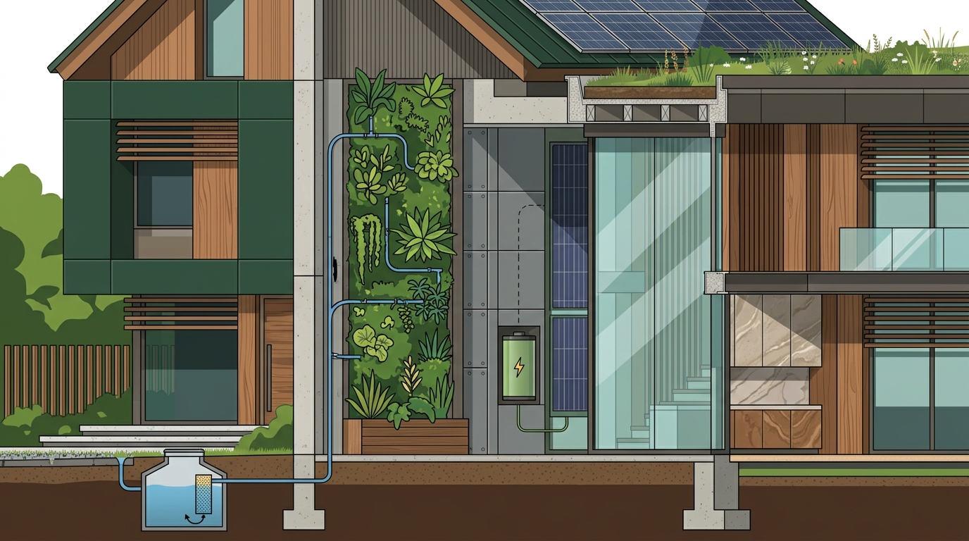 Luxury Sustainable Design: Unique Elements in High-End Eco-Real