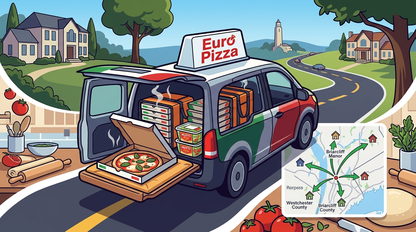 Best Pizza Delivery in Briarcliff Manor: Euro Pizza Guide