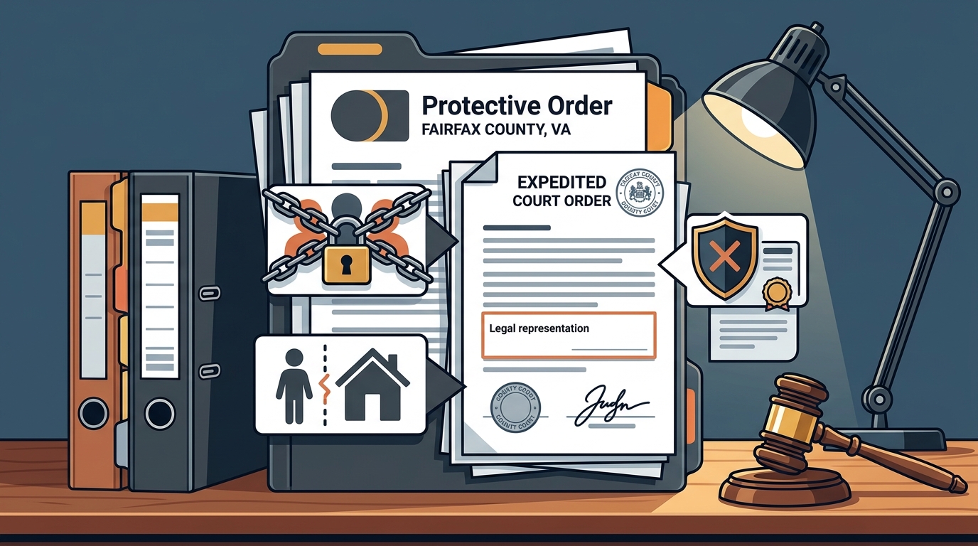 Top Rated Protective Order Attorney in Fairfax County, VA