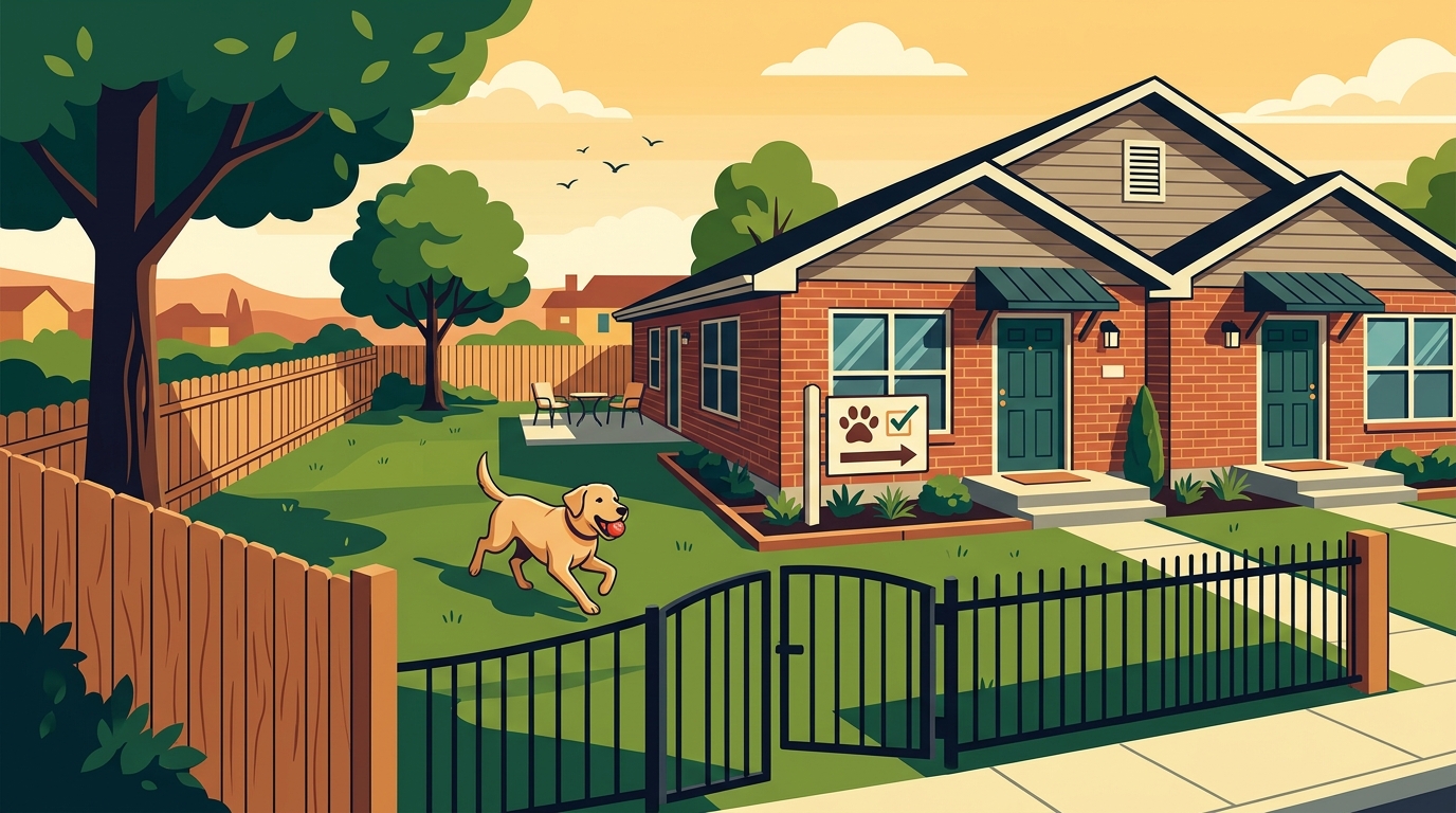 Find Pet-Friendly Duplexes in Lubbock with Private Yards