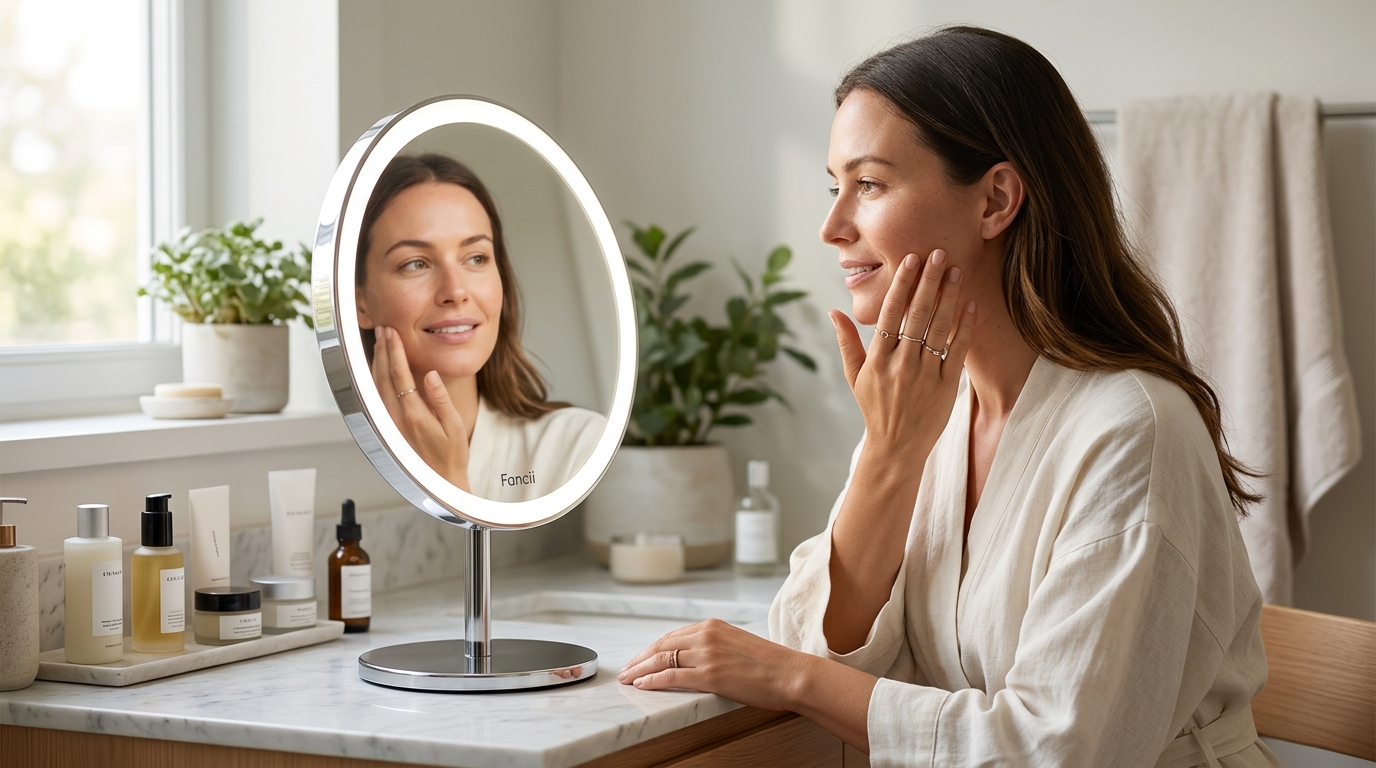 LED Lighted Mirrors for Skincare: Benefits & Best Practices