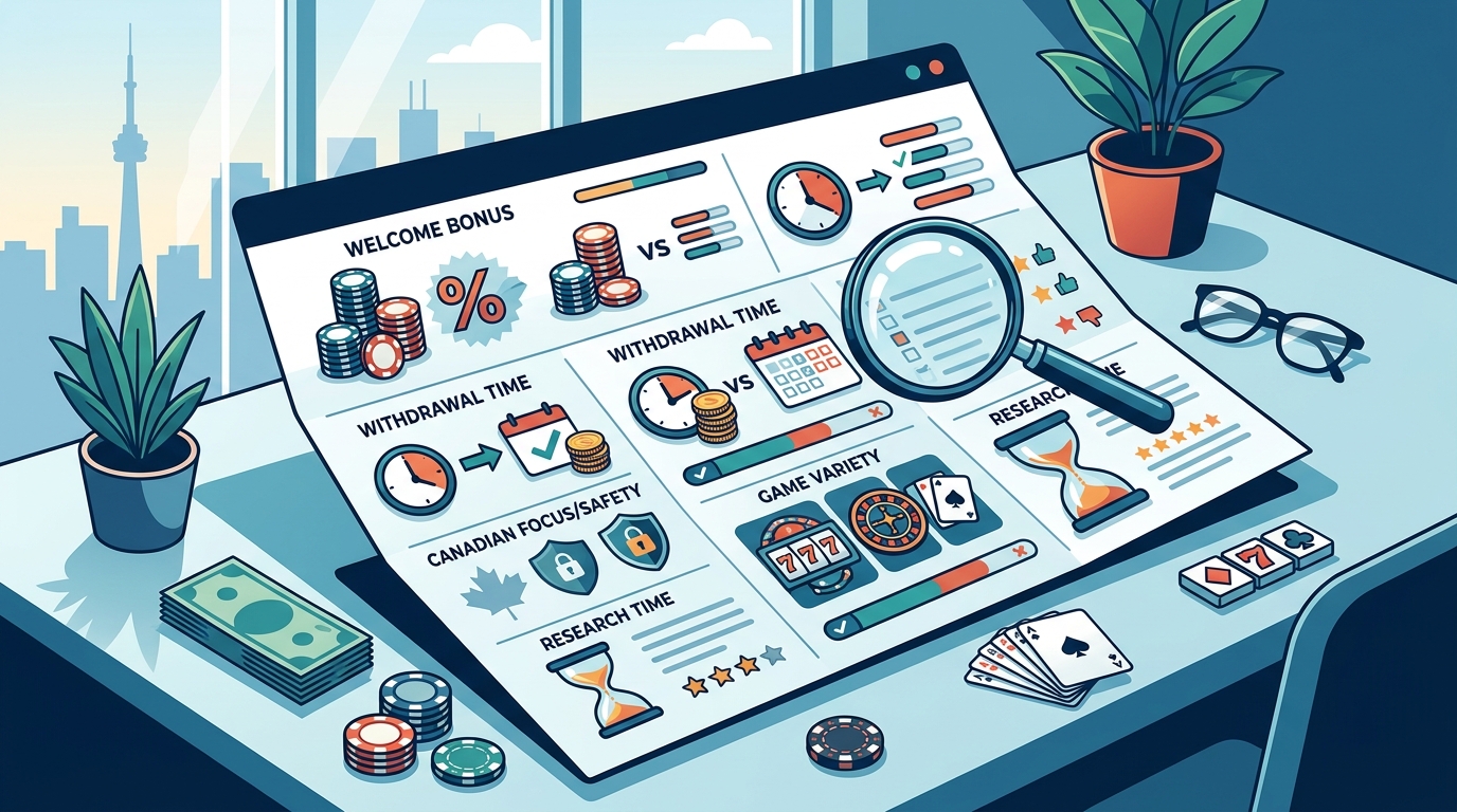 How to Compare Online Casinos for Real Money Play in Canada