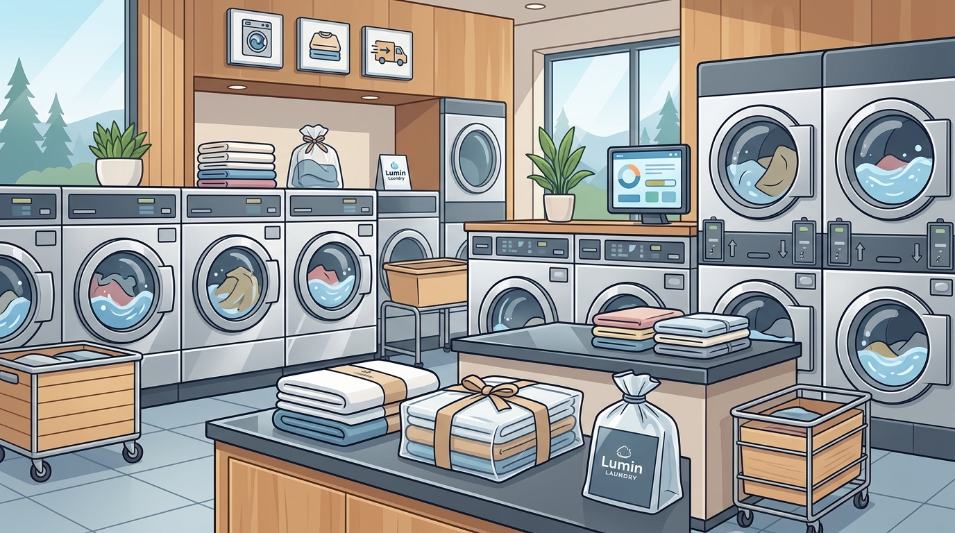 High-End Laundromat Near North Seattle: Lumin Laundry Review