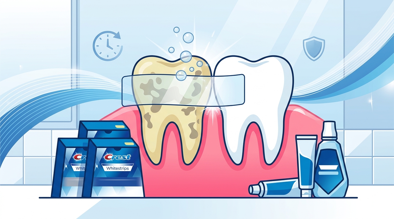 Do At-Home Whitening Strips Actually Work on Stained Teeth?