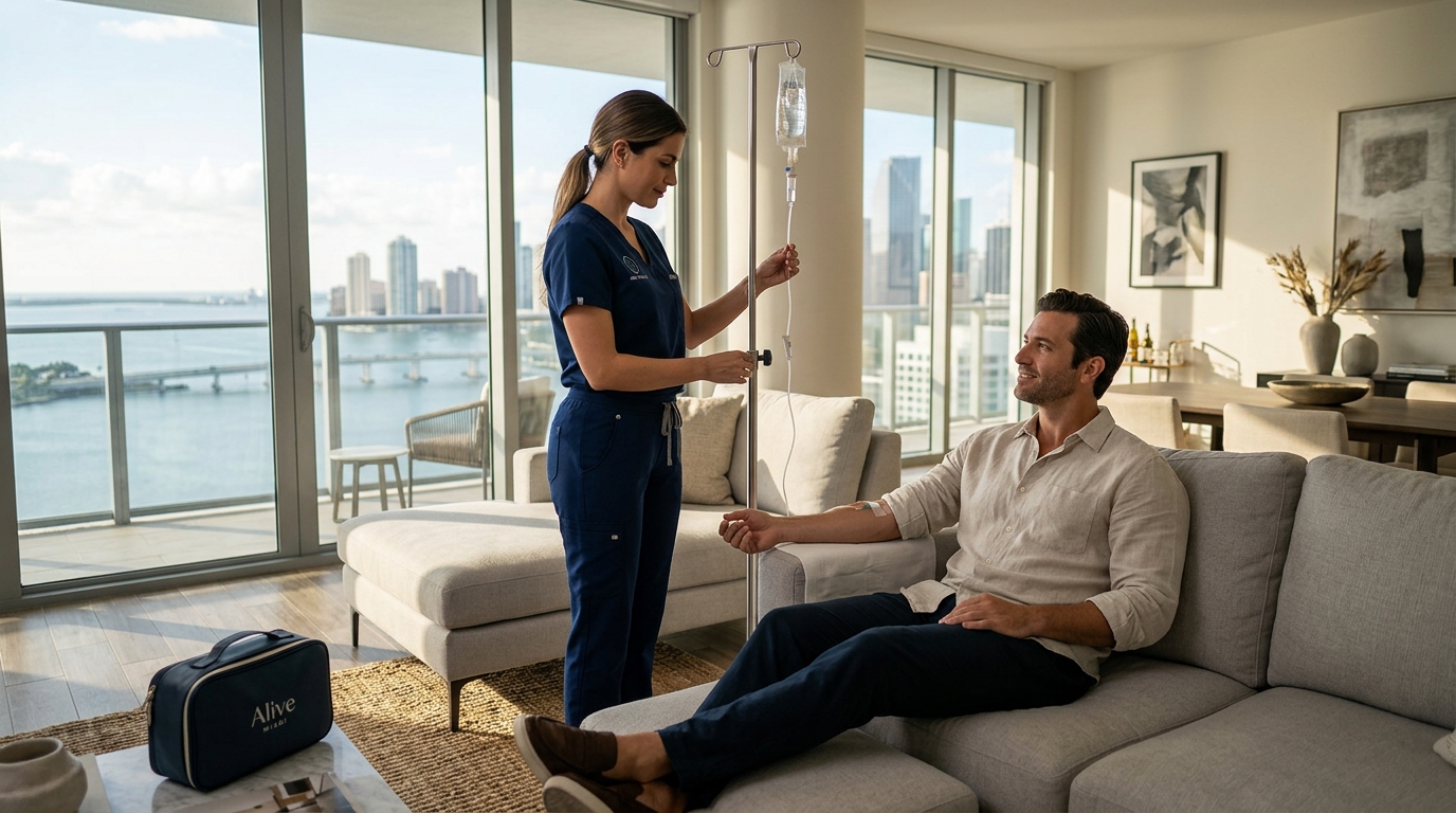 Mobile IV Therapy Miami: Who Offers It & How to Book
