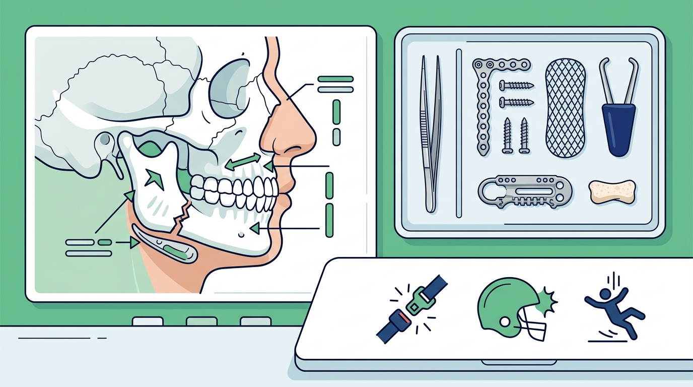 Facial Reconstruction After Jaw Injury: Best Surgical Options
