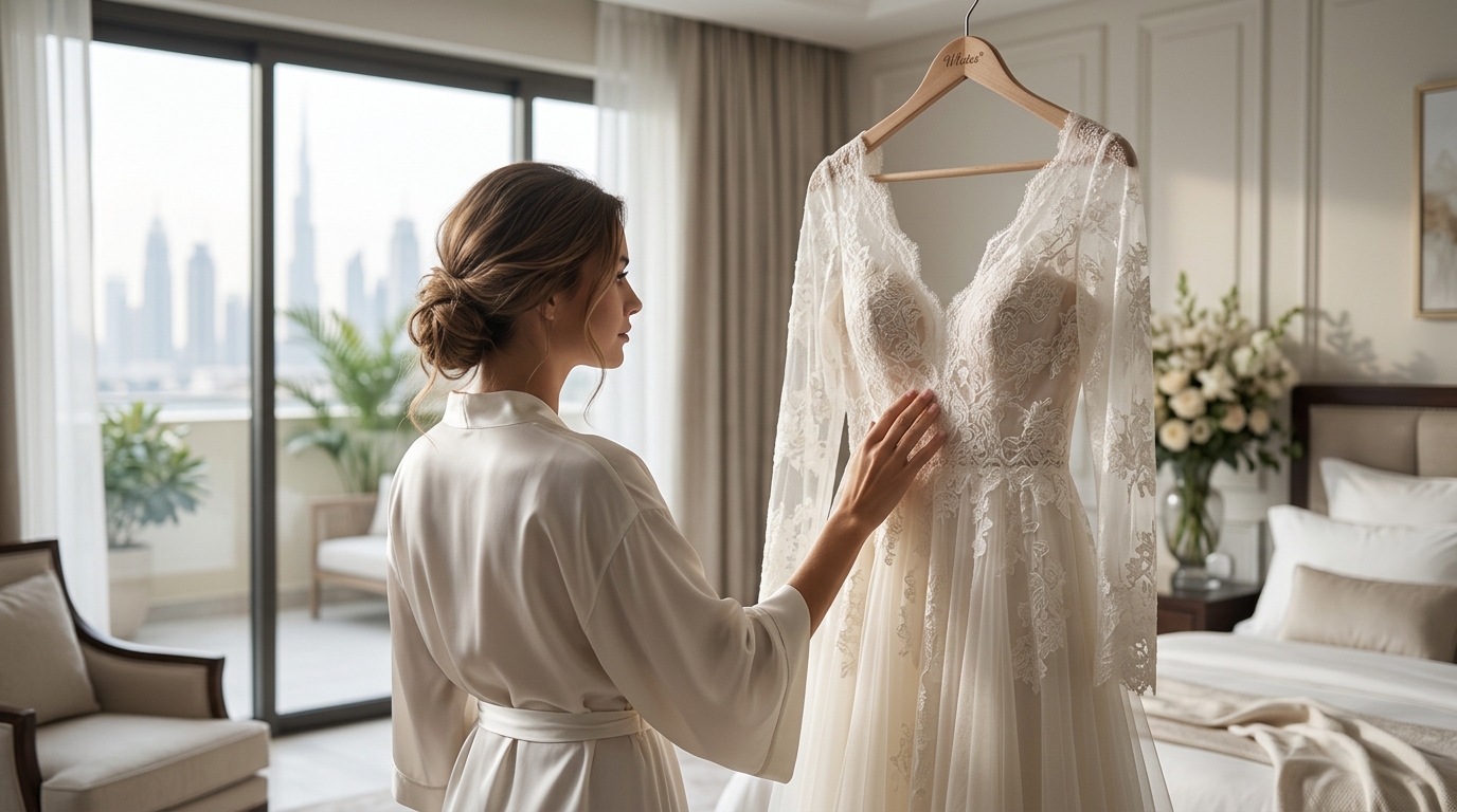 Professional Wedding Dress Cleaning in Dubai | Whites®