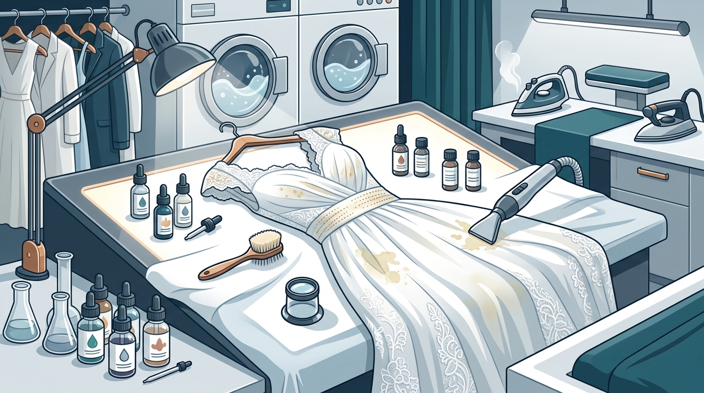 Professional Wedding Dress Cleaning in Dubai | Whites®