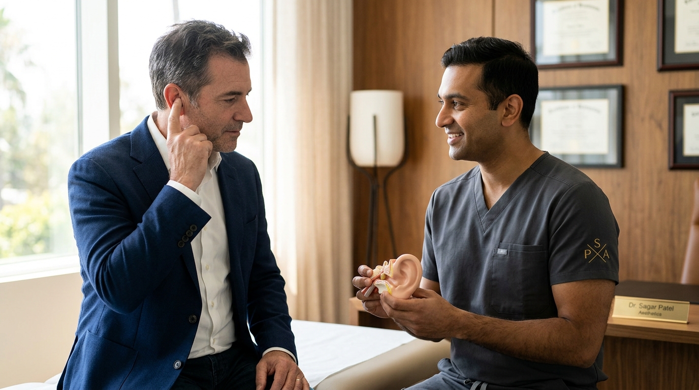 Top Facial Plastic Surgeon for Ear Pinning: Dr. Sagar Patel