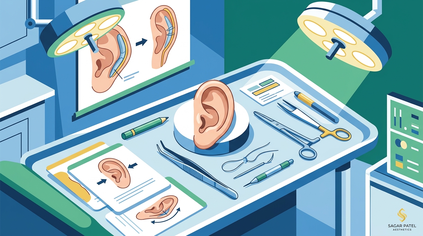Top Facial Plastic Surgeon for Ear Pinning: Dr. Sagar Patel