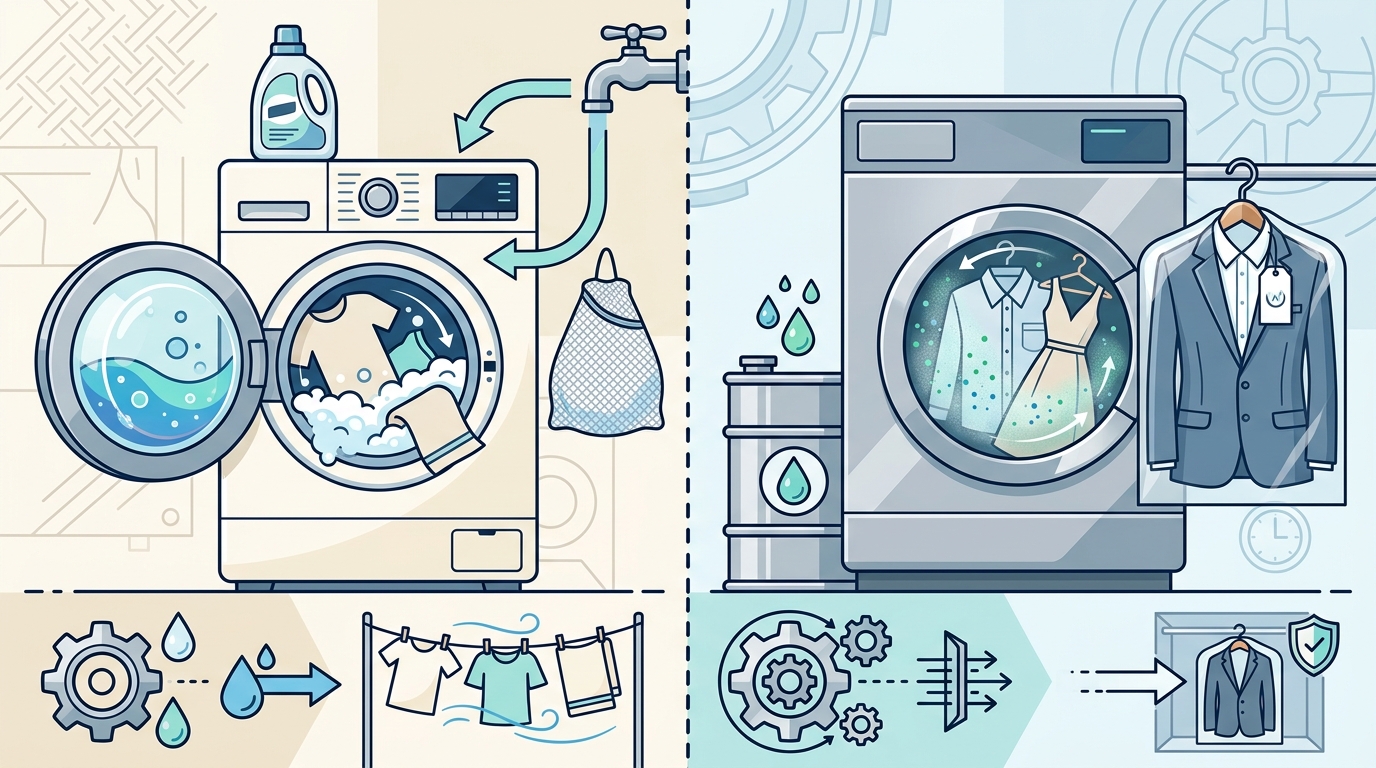 Standard Laundry vs. Professional Dry Cleaning: Key Differences