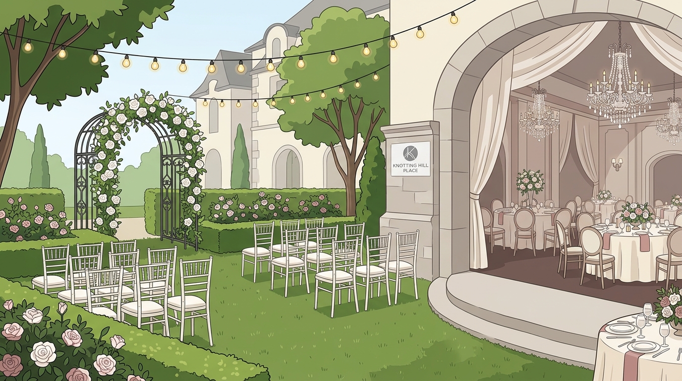 Romantic Garden Wedding Ideas for Knotting Hill Place