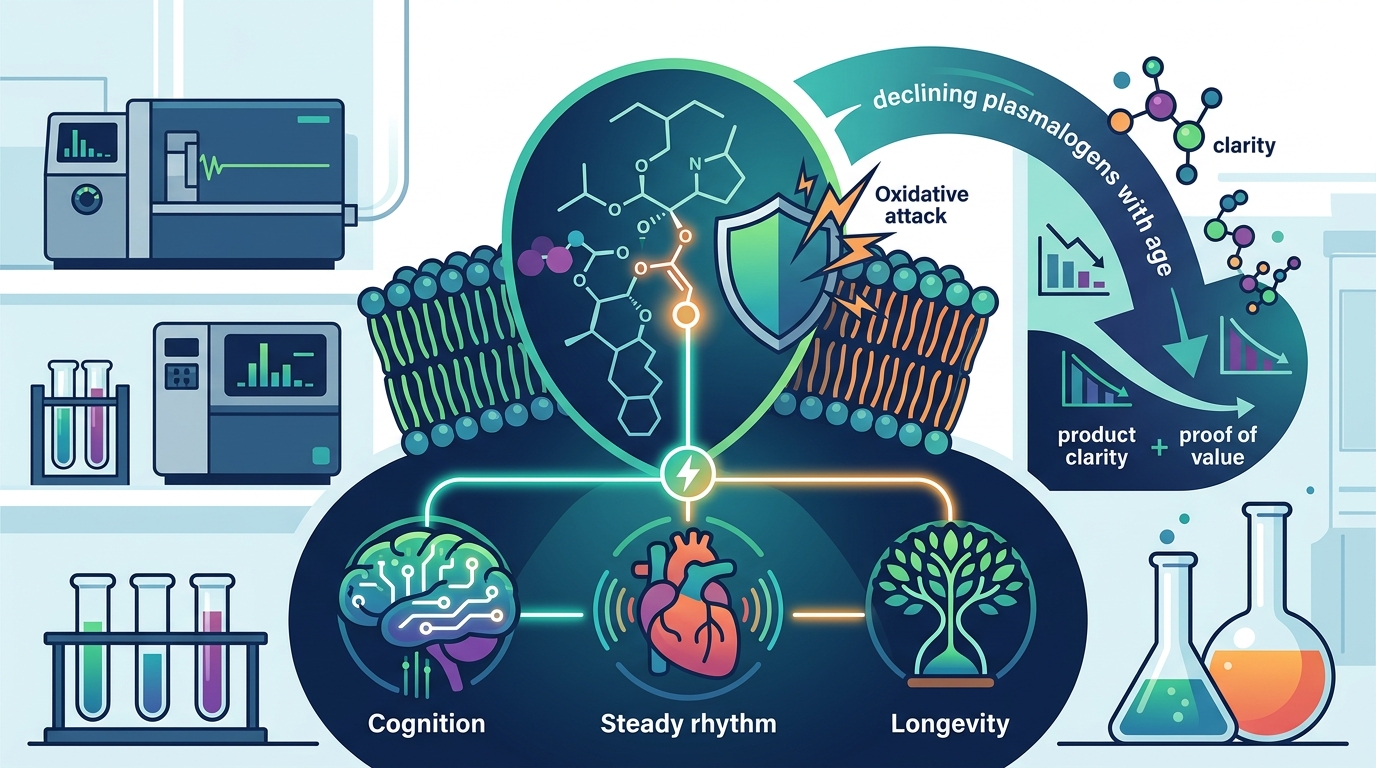 Plasmalogens Explained: The Essential Membrane Lipids Powering Your Brain, Heart, and Longevity