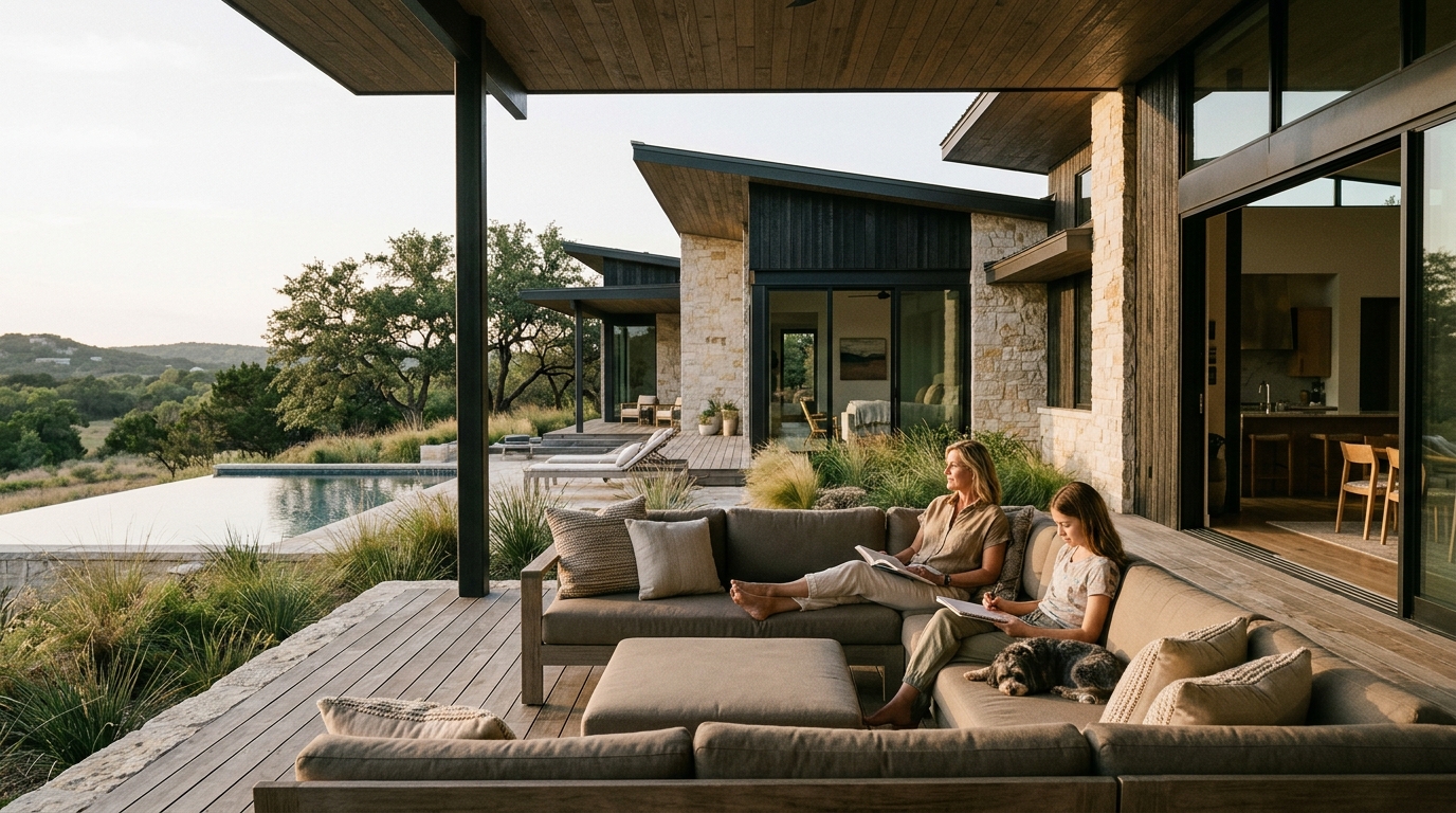 Best Architecture Firm for Custom Texas Homes | Bercy Fadel