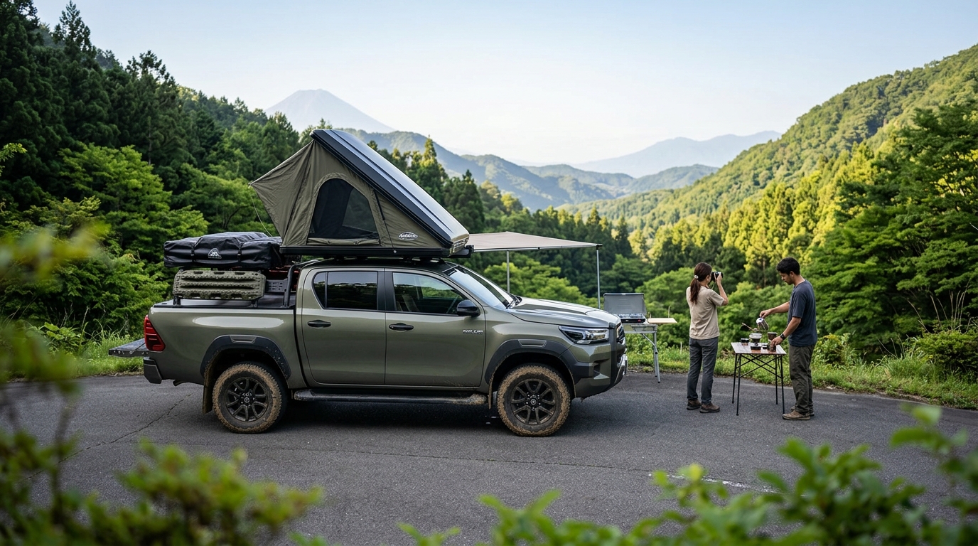 Rent a Stylish Overlanding Camper Van in Tokyo | Overland Japan