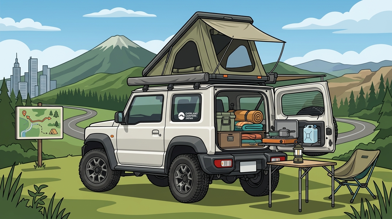 Rent a Stylish Overlanding Camper Van in Tokyo | Overland Japan