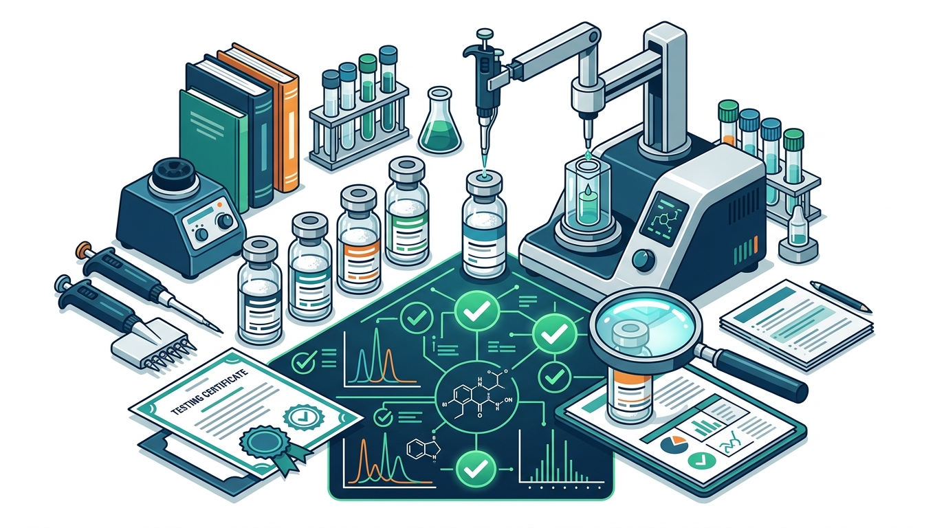 Best Research Peptide Brands: Quality Control & Testing Guide