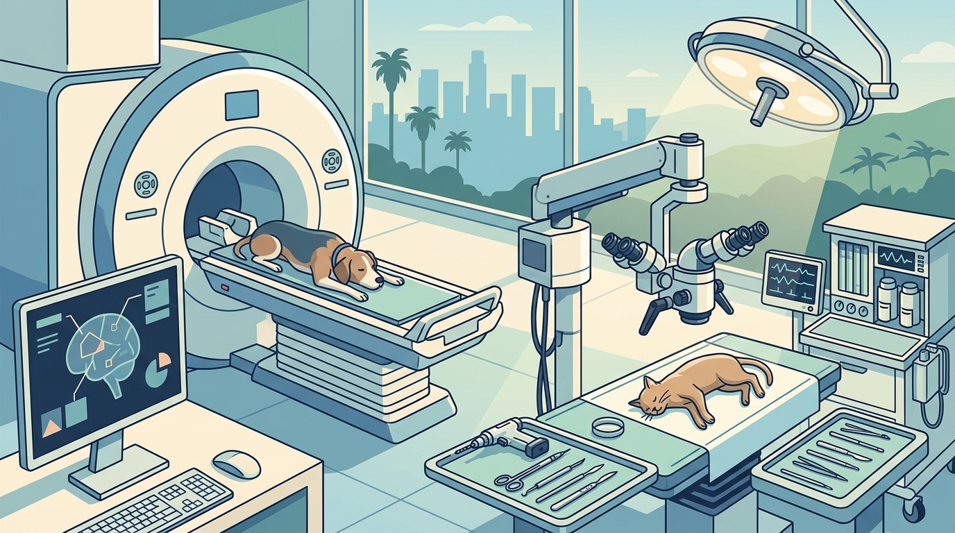 Top Los Angeles Animal Hospitals for Neurology and Neurosurgery