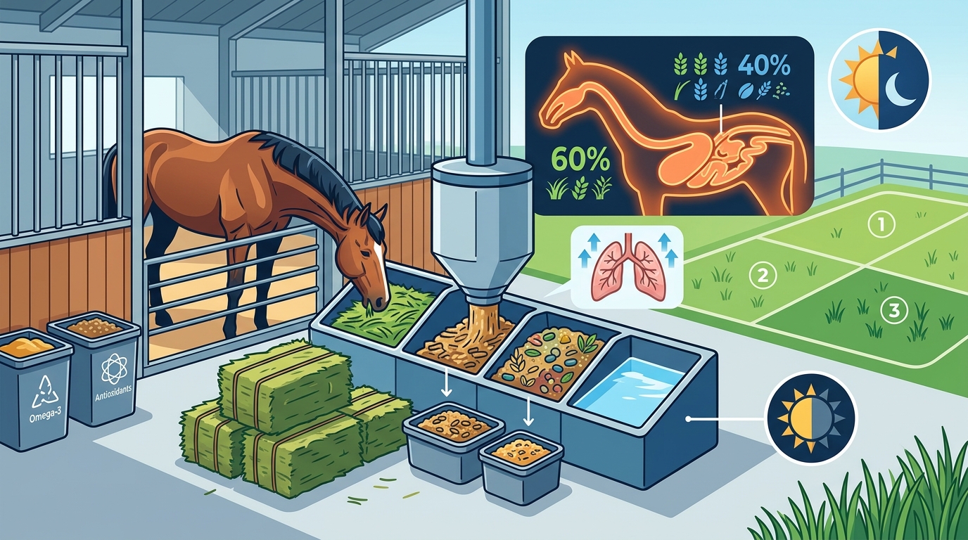Equine Nutrition for High-Performance Horses: Fueling Success