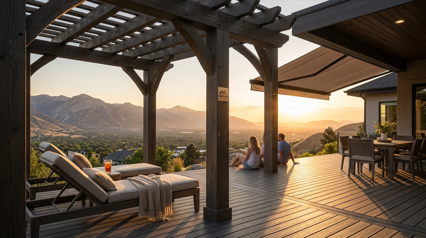 Pergola vs Awning vs Cantilever: Best Deck Cover for Utah