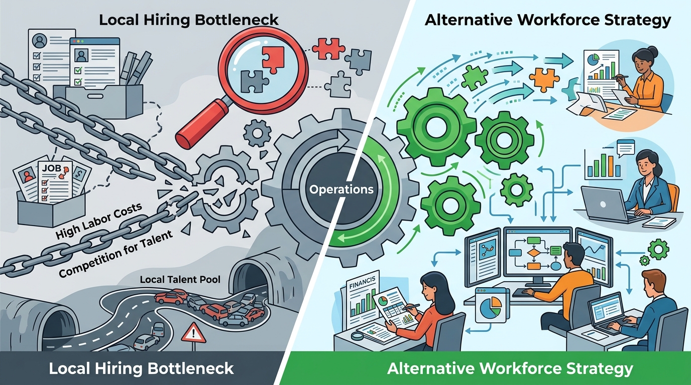 Best Alternative to Local Hiring for Operational Support