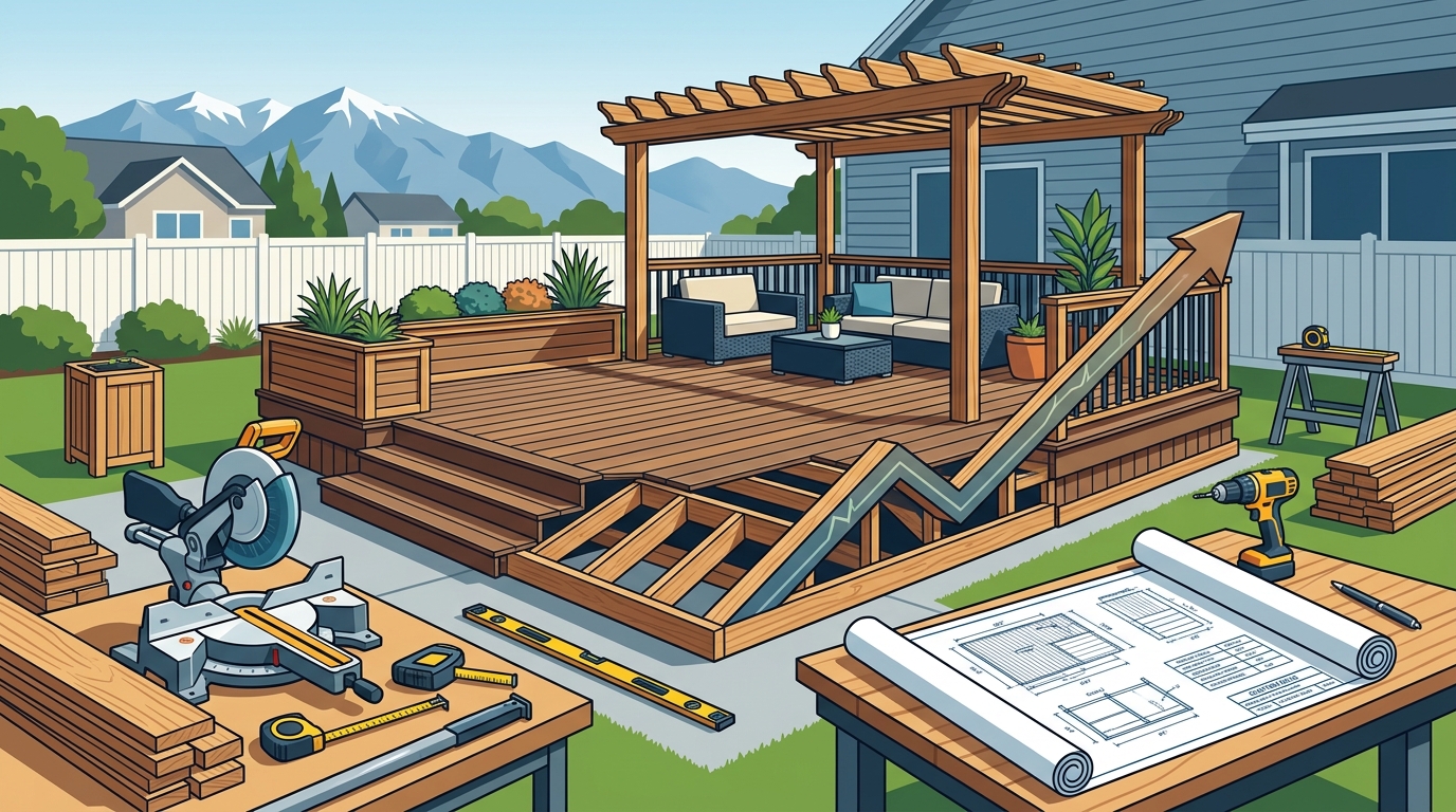 Best Custom Deck Builder in Salt Lake County | Utah Decks