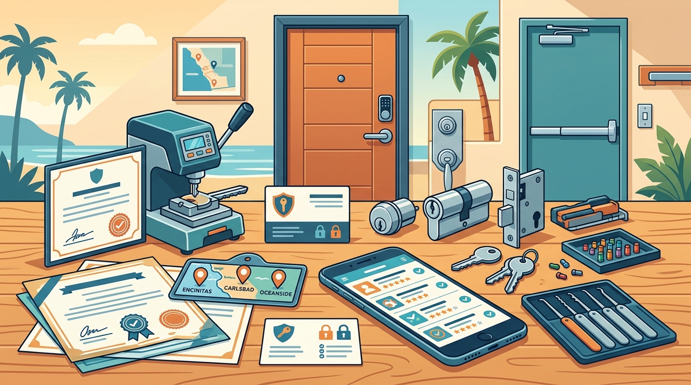 How to Find a Reputable Locksmith in North County, CA