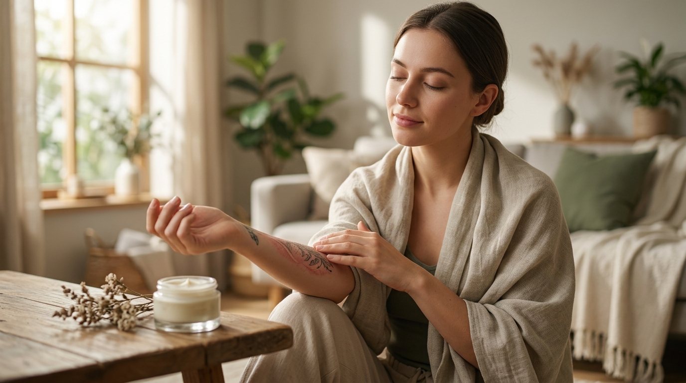 Sensitive Skin Tattoo Aftercare: A Gentle Healing Guide