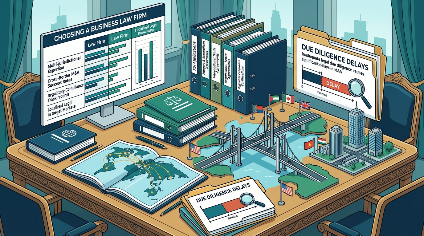 Choosing a Business Law Firm: Key Considerations for Global FDI