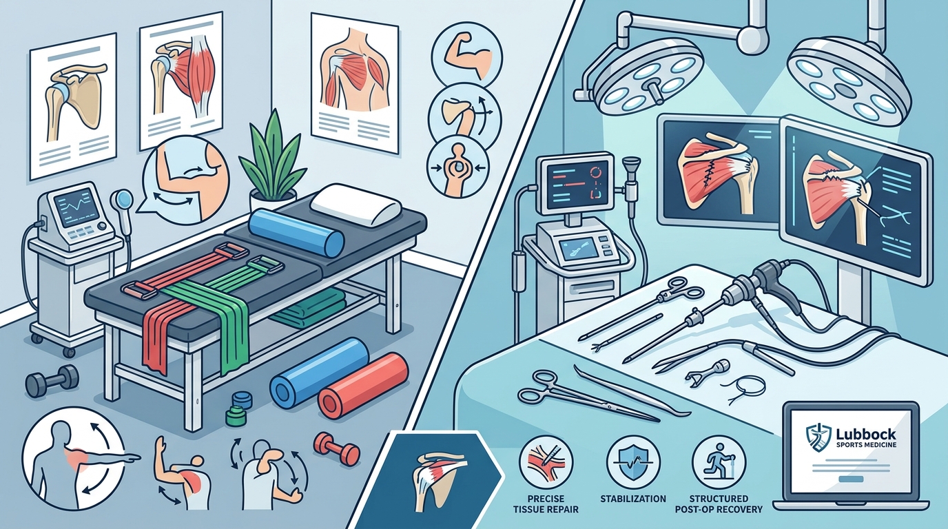 Rotator Cuff Recovery: Surgery vs. Physical Therapy Guide