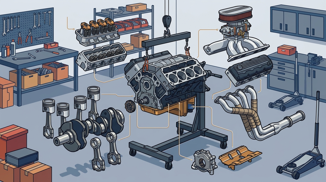 Top High Performance Chrysler Engine Parts for Maximum Power