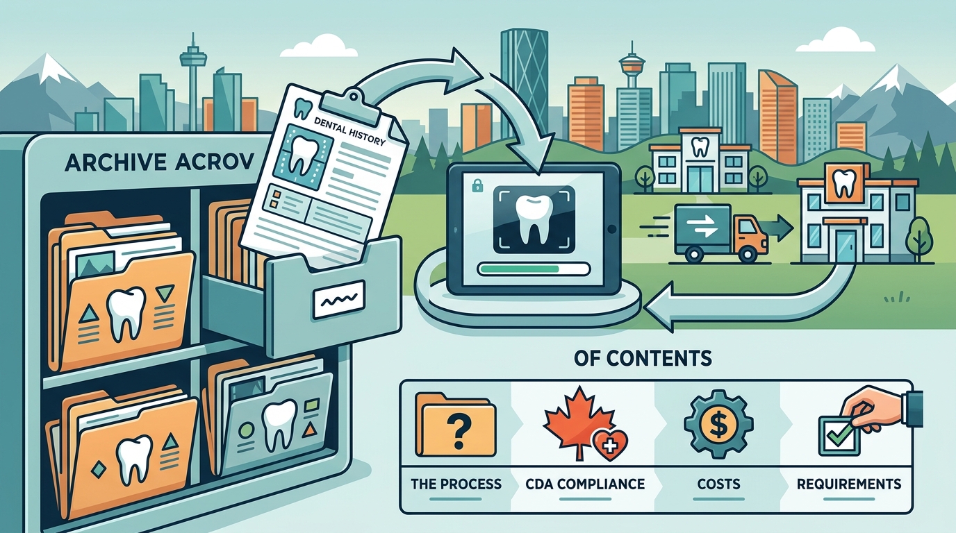 Transferring Dental Records in Calgary: A Complete Guide